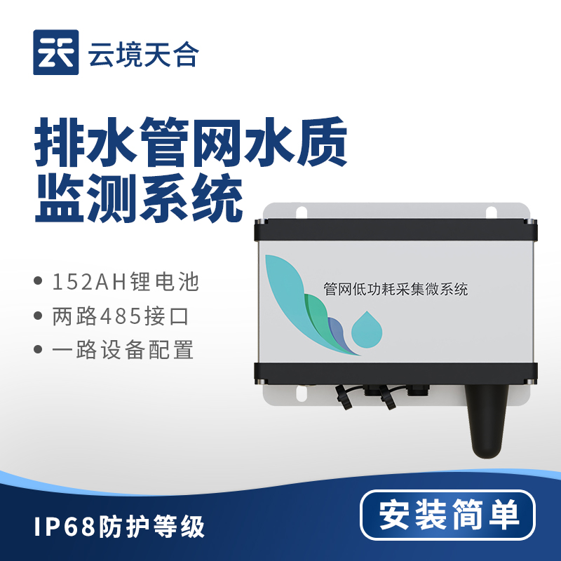排水管網水質監測系統熱門方案｜云境天合TH-GWS官網定制系統主推款